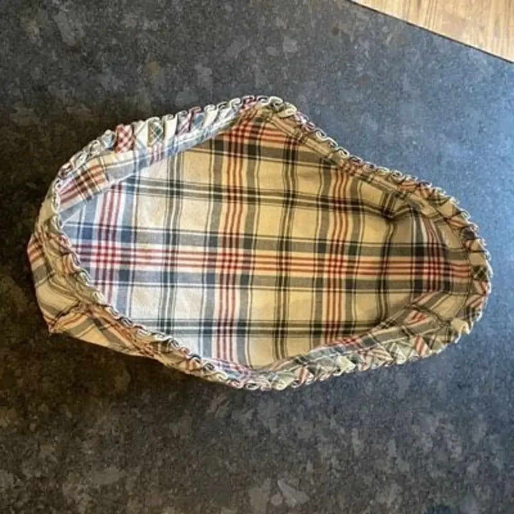 Longaberger Basket Liner 13” Plaid